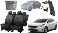 Kit Capa Cerato 2013 a 2019 + Capa de Cobertura + Limpador de Parabrisa: Para um Carro Impecável Kit Capa Cerato 2013 a 2019 + Capa de Cobertura + Limpador de Parabrisa: Para um Carro Impecável