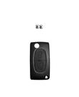 Kit capa chave canivete peugeot citroen 2 botões