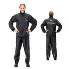 Kit Capa Chuva Conjunto Motoqueiro Nylon Impermeável G1 ao G5