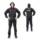 Kit Capa Chuva Motoqueiro Conjunto Nylon Capuz Impermeável P ao EX