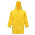 Kit Capa Chuva PVC G Amarela Forrada 4 Unidades - PLASTCOR