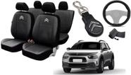 Kit Capa Citroen C4 Cactus 2018 a 2025 + Chaveiro e Capa de Volante de Alta Performance