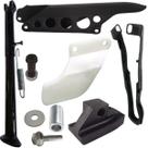 Kit Capa Corrente, Guia, Cavalete Lateral, Mola, Parafuso Tornado