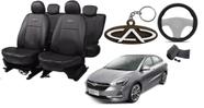 Kit capa couro Arrizo 5 2018 a 2022 + chaveiro sofisticado