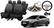 Kit capa couro Arrizzo 6 e Pro 2022 a 2024 + chaveiro sofisticado