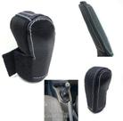 Kit Capa Couro Manopla Câmbio Manual e Alavanca Freio de Mão Nissan March Versa