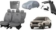 Kit capa couro p/ Creta + proteção e durabilidade