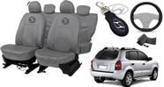 Kit capa couro p/ Tucson com volante couro + brinde Kit capa couro p/ Tucson com volante couro + brinde