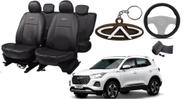 Kit capa couro Tiggo 5X Pro 2019 a 2024 super reforço
