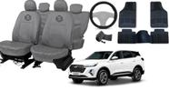 Kit capa couro Tiggo 7 Pro 2019 a 2025 + ajuste preciso