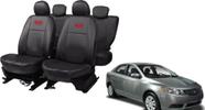 Kit Capa de Couro Cerato 2008 a 2013 Proteção Reforçada
