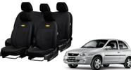 Kit Capa de Couro Corsa 2003 a 2010 Proteção Premium