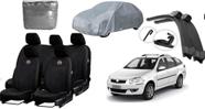 Kit Capa de Couro Weekend 12-21 + Proteção Adicional com Capa de Cobrir