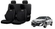 Kit Capa De Couro Yaris 18-24 Proteção Completa Líquidos e Manchas