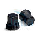 Kit Capa de Porca Roda Jetta 32/33mm Preta