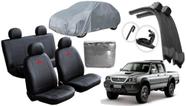 Kit Capa Econômico L200 1999 a 2008 + Capa de Cobertura e Limpador Exclusivo