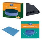 Kit Capa + Forro Para Piscina Splash Fun 4600 Litros - Mor Kit Capa + Forro Para Piscina Splash Fun 4600 Litros - Mor
