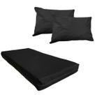 Kit Capa Impermeável Para Colchão Casal Antialergica + 02 Capas de Travesseiro Impermeável - Cores e Medidas Kit Capa Impermeável Para Colchão Casal Antialergica + 02 Capas de Travesseiro Impermeável - Cores e Medidas