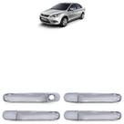 Kit Capa Maçaneta Focus 2009 2010 2011 2012 2013 Cromado