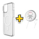 Kit Capa Magnética Para iPhone 15 PRO MAX e Cabo Carregamento