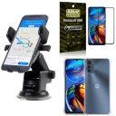 Kit Capa Moto E32 + Suporte Veicular Ventosa Automático + Película Vidro 3d Kit Capa Moto E32 + Suporte Veicular Ventosa Automático + Película Vidro 3d