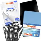 Kit Capa Offset A4 63g + Capa Couro e Cristal Eco Line