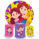 Kit Capa Painel Redondo Capa Trio Cilindros Tema Olho Grego Lançamento 2026 Crie uma decoração moderna, simbólica e cheia de estilo com o kit c