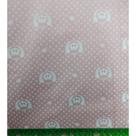 Kit Capa para carrinho estampada (tec. 100% algodão) com mosquiteiro - Narababy