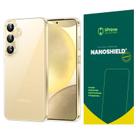Kit Capa Para Galaxy S24 Plus Anti Impacto + Película Hprime Nanoshield