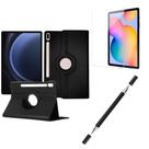 Kit Capa Para Galaxy Tab S9Fe+ 12,4 + Pelicula E Caneta Touch