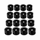 Kit capa parafuso roda cromado universal 17mm e 19mm jogo 16 peças