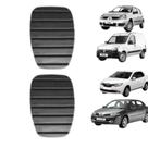 Kit capa pedal embreagem e freio clio kangoo megane symbol