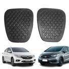 Kit Capa Pedal Embreagem E Freio Honda Fit E City