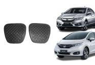 Kit capa pedal embreagem e freio honda fit e city