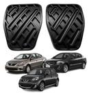 Kit capa pedal embreagem e freio march sentra versa 12/ - MIL PEÇAS