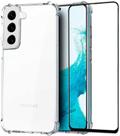 Kit Capa + Película 5D Cerâmica Compatível Samsung Galaxy S22