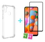 Kit Capa + Pelicula Vidro 3d 9d 9h Samsung Galaxy A11 2020