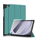 Kit Capa + Pelicula Vidro Para Tablet A9 Plus 11 X216 X210 Cor Azul-turquesa Kit Capa + Pelicula Vidro Para Tablet A9 Plus 11 X216 X210 Cor Azul-turquesa