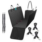 Kit Capa Pet Protetora de Banco Traseiro Carro Impermeável com Ziper + 3 Cinto de Segurança