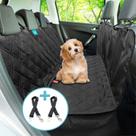 Kit Capa Pet Protetora de Banco Traseiro Impermeável + 2 Cinto de Segurança Carro Guia Adaptador Encaixe Universal