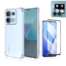 Kit Capa, Pl Cerâmica e Película Câmera Compatível Com Redmi Note 13 Pro 5G