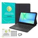 Kit Capa Preta Noir Luxe para Samsung Galaxy Tab S10 FE + Pontas para SPen + Película Paperlike + Teclado Touch Kit Capa Preta Noir Luxe para Samsung Galaxy Tab S10 FE + Pontas para SPen + Película Paperlike + Teclado Touch