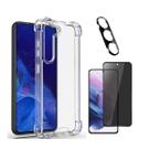 Kit Capa, Privacidade e Película Câmera P/ Galaxy S23 FE