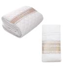 Kit Capa Protetor de Colchão Berço E Fronha 100% Impermeavel Capa C/ Elastico Bebe 70cm x 1.30m