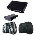 Kit Capa Protetora Antipoeira Ps5 Console Horizontal + 2case Kit Capa Protetora Antipoeira Ps5 Console Horizontal + 2case