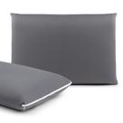 Kit Capa Protetora de Travesseiro 2 Peças - Fronha em Malha Gel (Helanca) 50cm x 70cm com Zíper