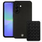Kit Capa Silicon Veloz para Samsung Galaxy A36 Ventosa Preta Gshield