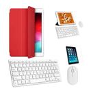 Kit Capa Smart Case Vermelho / Teclado e Mouse branco e Película para tablet 2021 9a Geração 10.2" Kit Capa Smart Case Vermelho / Teclado e Mouse branco e Película para tablet 2021 9a Geração 10.2"