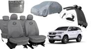 Kit capa SW4 couro + cobertura sol e chuva