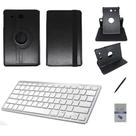 Kit Capa/Teclado/Can/Pel Galaxy Tab E T560/T561 9.6" Preto